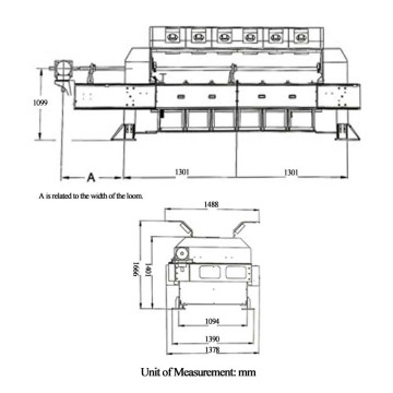 Κουρτίνα Υφάσματα Electronic Jacquard Loom 5376 Αγκίστρες