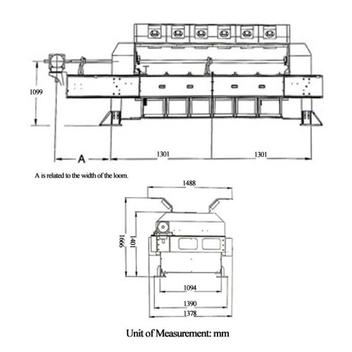 Kain tirai Jacquard Jacquard Loom 5376 cangkuk