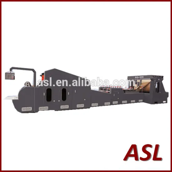 HD-550 Roll Fed small paper bag making machine Paper Bag Machine