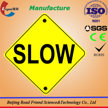 Cheap reflective road traffic signs