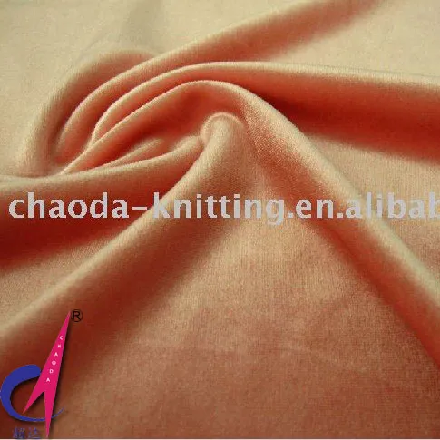 warp knitting Poly- spandex velvet