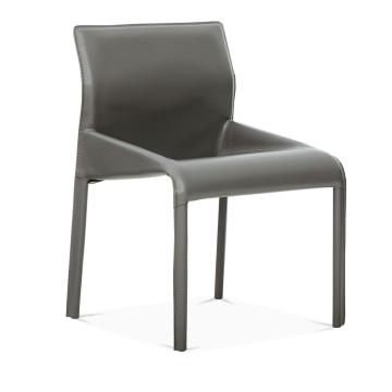 Design contemporain extérieur utilise une chaise de salle à manger PP durable