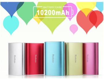 mobile power bank charger 10200mAh USB External Battery smart power bank