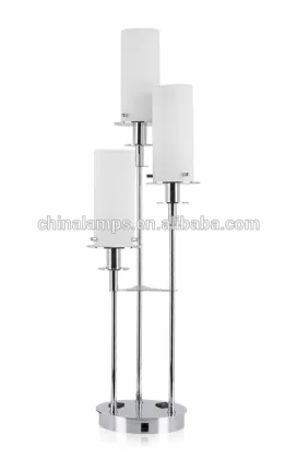 Led lighting bedroom furniture night light restaurant table lights for hotel brushed nickel USB port power outlet desk lamp