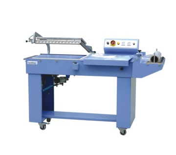 Automatische doosfles plastic snijden krimpen l bar sealer