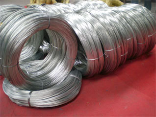 Zinc coated galvanized low carbon steel wire