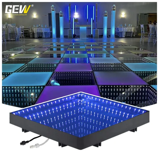 High Quality Wired 3D Infinity Mirror LED Dance Floor for Party Disco