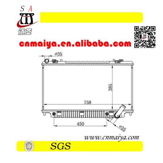 COMMODORE VE V6 air condition radiator