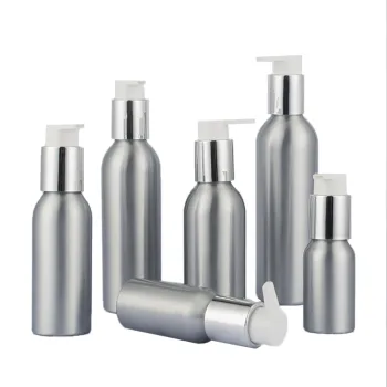 Multi-Size Embossed Aluminum Bottles and Jars - Wholesale Aluminum Packaging