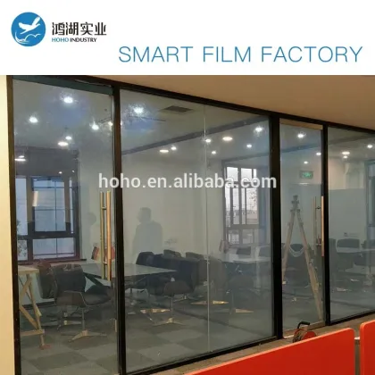 Magic glass film, switchable tinted glass film