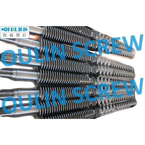 Twin Conical Screw and Barrel for PVC Pipe