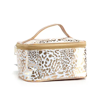 Cosmetic Bag Women Leather Travel Make Up Necessaries Organizer Makeup Brush Case Makeup Organizer Case Bag