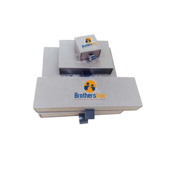 Recycled Paper Box for Jewelry Packaging