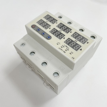3 Phase Adjustable Voltage Current Protector with Over/Under Voltage Regulator and Surge Protection