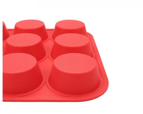 FDA Standard 9 Cavities Silicone Cake Muffin Baking Tray