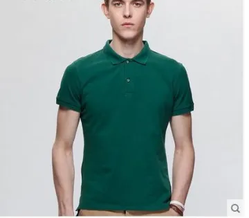 Polo Shirt Men 2015 a new summer men's Short Sleeve T-Shirt Half sleeve POLO shirt Lapel shirt color Paul