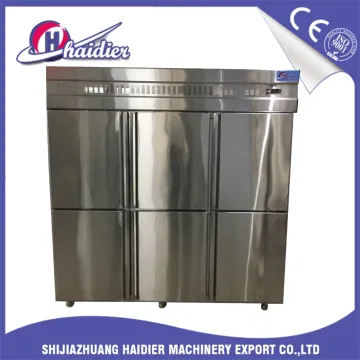 High Pressure Foaming PU 4/6 Doors Bakery Freezer/ Refrigerator for Food Storage
