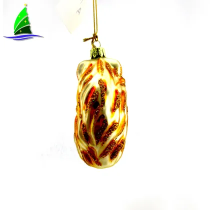 Golden Horse Head Ornament