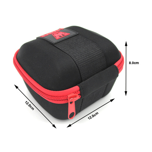 Top protective personalized travel watch case custom eva case with rubber logo