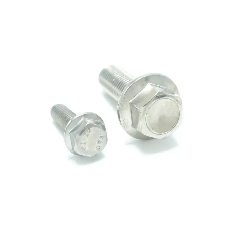 Yellow Passivated Hexagon Flange Bolts for Building Industry