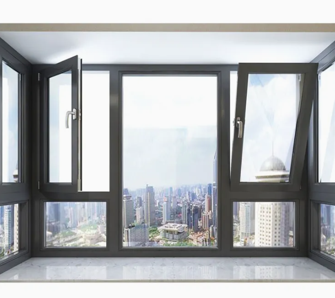 Aluminum Tilt And Turn Windows
