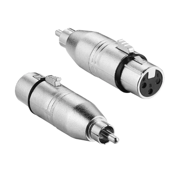 Cable de audio masculino profesional XLR profesional a RCA con enchufes y enchufes Speakon