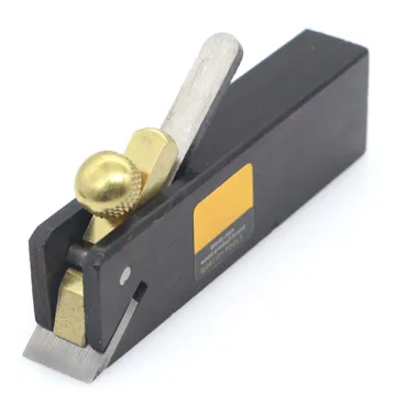 Black Mini Wood Hand Plane Easy Operated Ebony Woodworking Tool Durable Angle Thread Plane Tool Violin Making Carpenter Tool