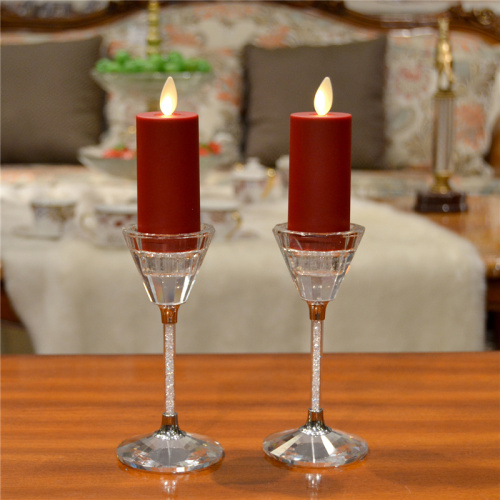 Moving Wick Candles Battery Operated Timer Flameless Votive Candles Supplier