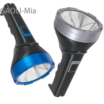 2023 Upgraded Rechargeable LED COB Spotlight: Flexible and Powerful Work, Camping, and Emergency Flashlight with Magnetic Base