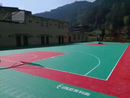 Outdoor Playground Floor Interlock Mat