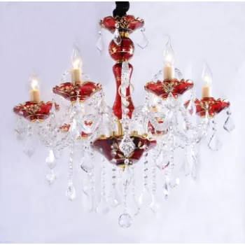 Glass and Crystal Chandelier Lighting  with CE Approval W5087-6