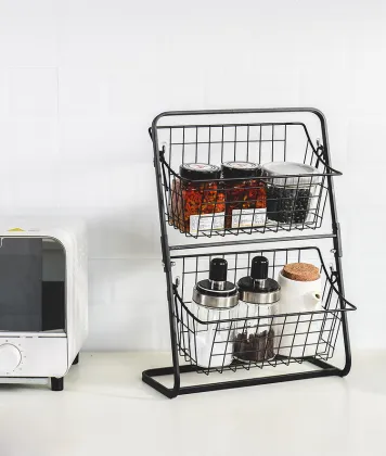 Kitchen Desktop Storage: Seasoning and Spice Rack Holders & Racks