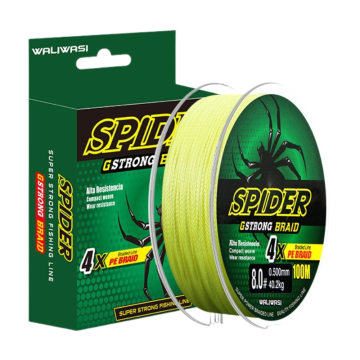 100m 5-Color 4-Braided Weave Braid PE Line Multifilament Fishing Line