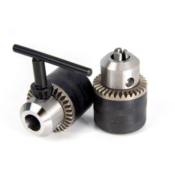 Universal Drill Chuck Adapter for Taper Thread Mount, Fitting Drilling Machine, Angle Grinder, and Impact Driver