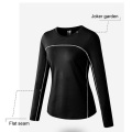 2020 Quick-Drying Running Yoga Shirts Thermal Gym Yoga Tops Women Fitness Workout Top Sports Long Sleeve Velvet t-Shirt Gymwear