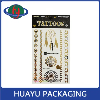 Hot Selling Flash Temporary Tattoos Temporary Tattoo