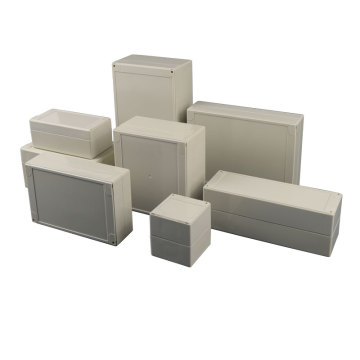 19 Sizes IP66 abs plastic waterproof uv resistant elctronic enclosure outdoor ageing resistant electrical cable junction box