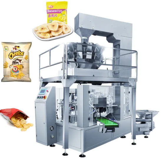 Automatic Doypack Rotary Packing Machine for Premade Zipper Bags