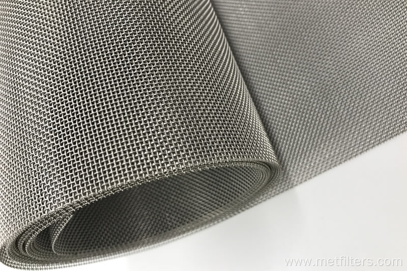 stainless steel woven wire mesh roll