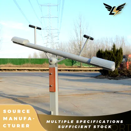 WPC Double Seesaw Kids Outdoor Playground Equipment