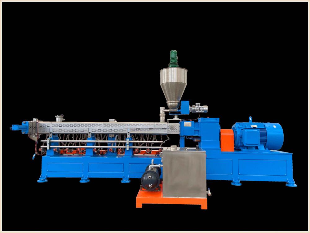 Polyethylene Compounding PET Masterbatch Granules Twin Screw Extruder