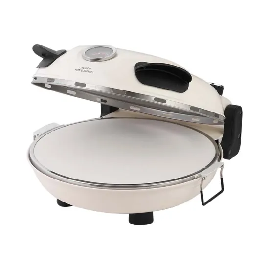 Good Quality Wholesale Mini Electric Potable Pizza Maker with Thermometer