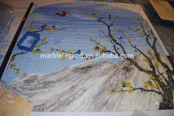 Stone Mosaic Tile and Customized Mosaic Pattern Murals Carpet with Great Design