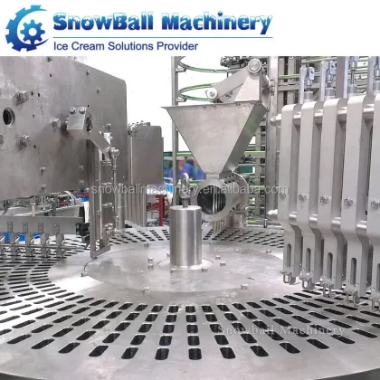 Industrial Automatic Icy Pole Ice Cream Popsicle Making Machine