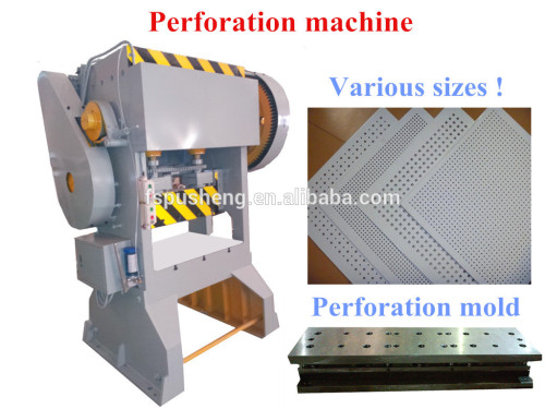 CNC control sheet perforated machine