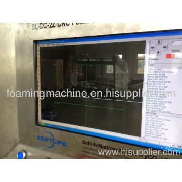 Máquina de corte de esponja CNC