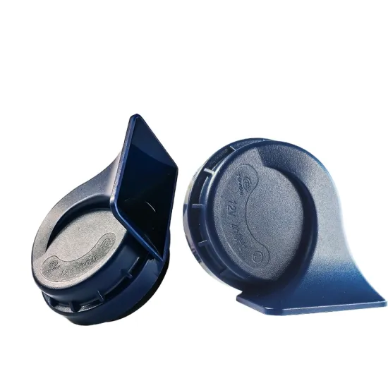 High-Quality Waterproof 12V Snail Car Horn - Exclusive Black Shape, Super Loud