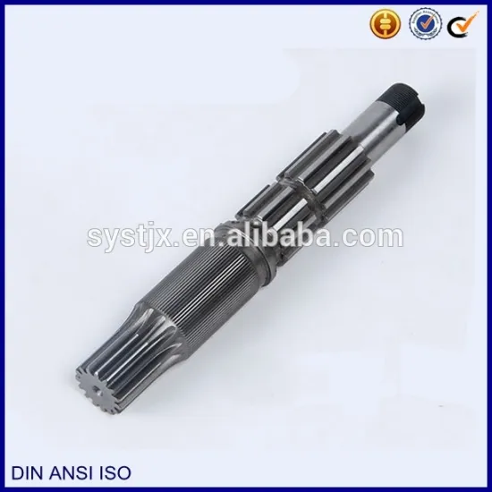 China manufactory high quality precision vehicular parts gear shaft