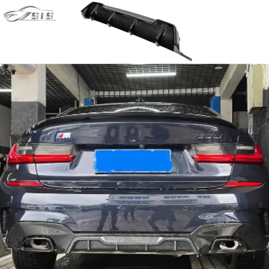 Rear Diffuser G20 M-T Sport Pro Carbon Fiber Bumper Lip for BMW 3 Series G20 2020+