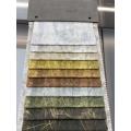 Tissu de velours hollandais à feuille d'or à chaud